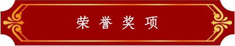 荣誉奖项